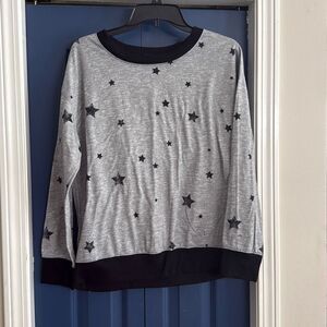 Splendid Long Sleeve Star Shirt Size M